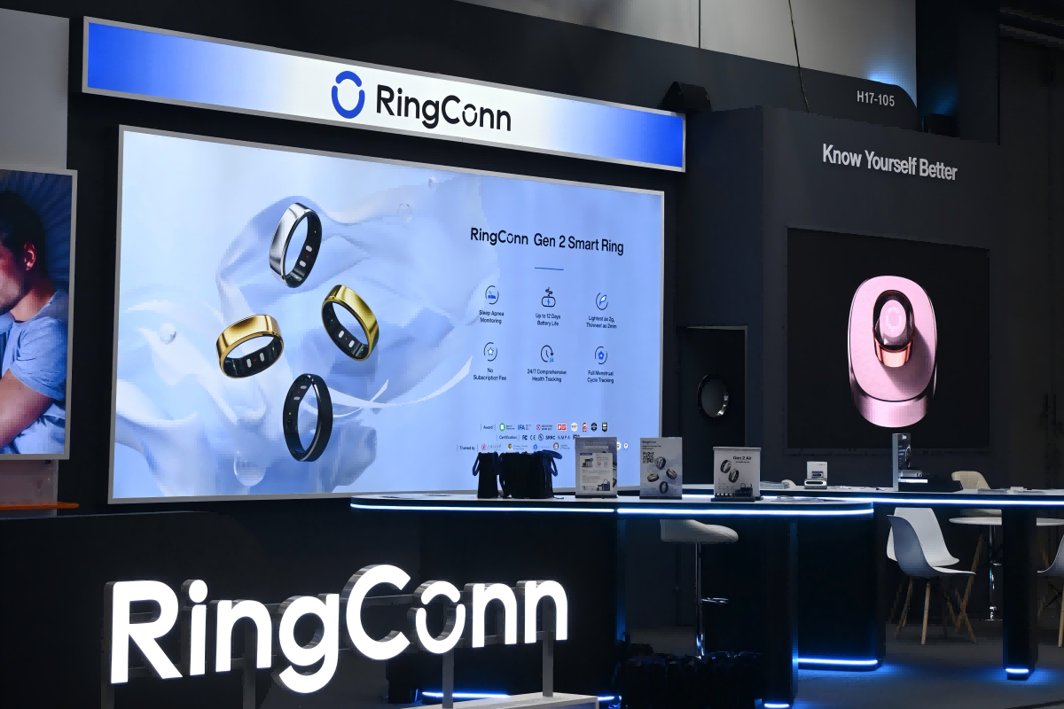 RingConn Showcases Blood Pressure Insights Demo at IFA 2025