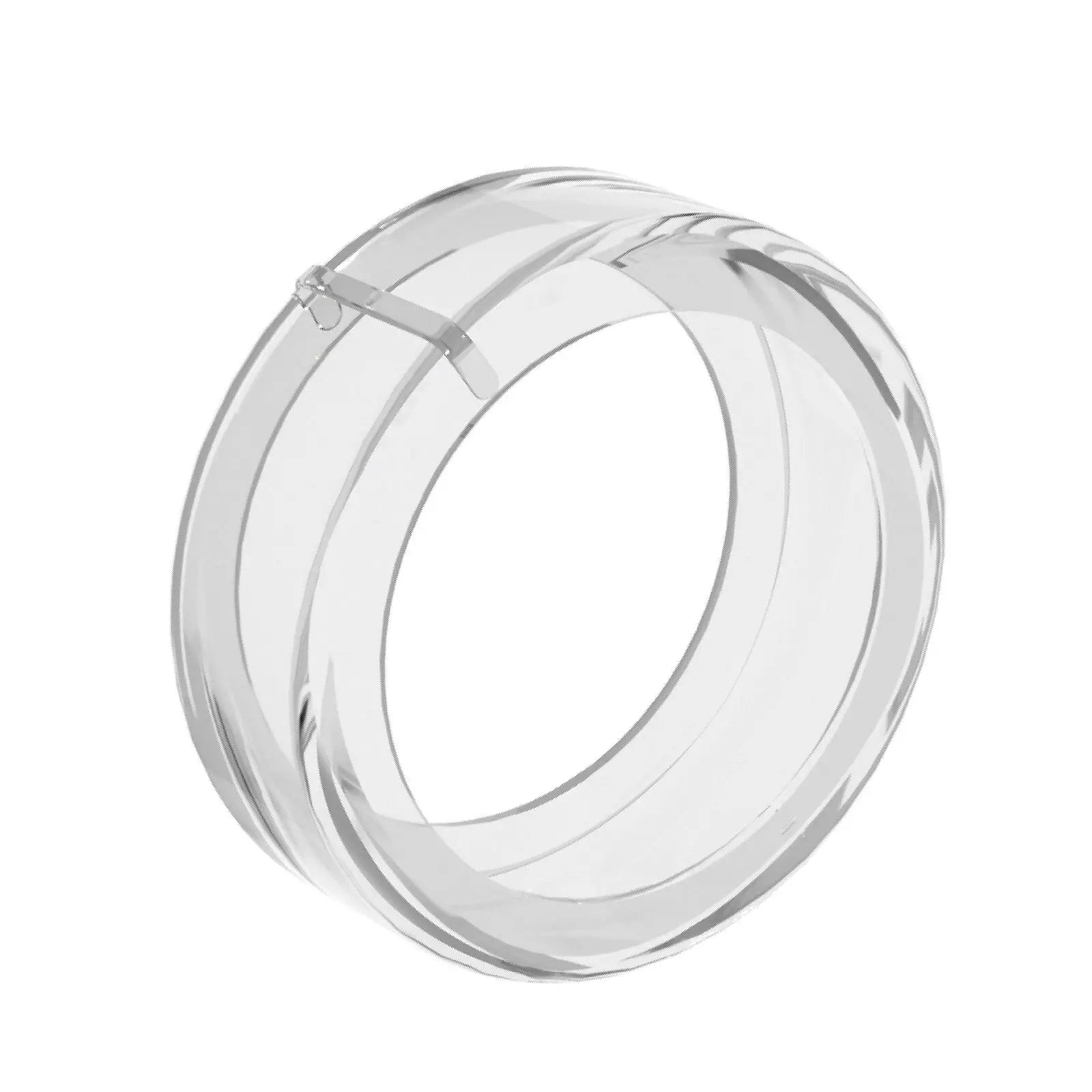 Clear medical silicone ring protector for smart ring, lightweight and comfortable