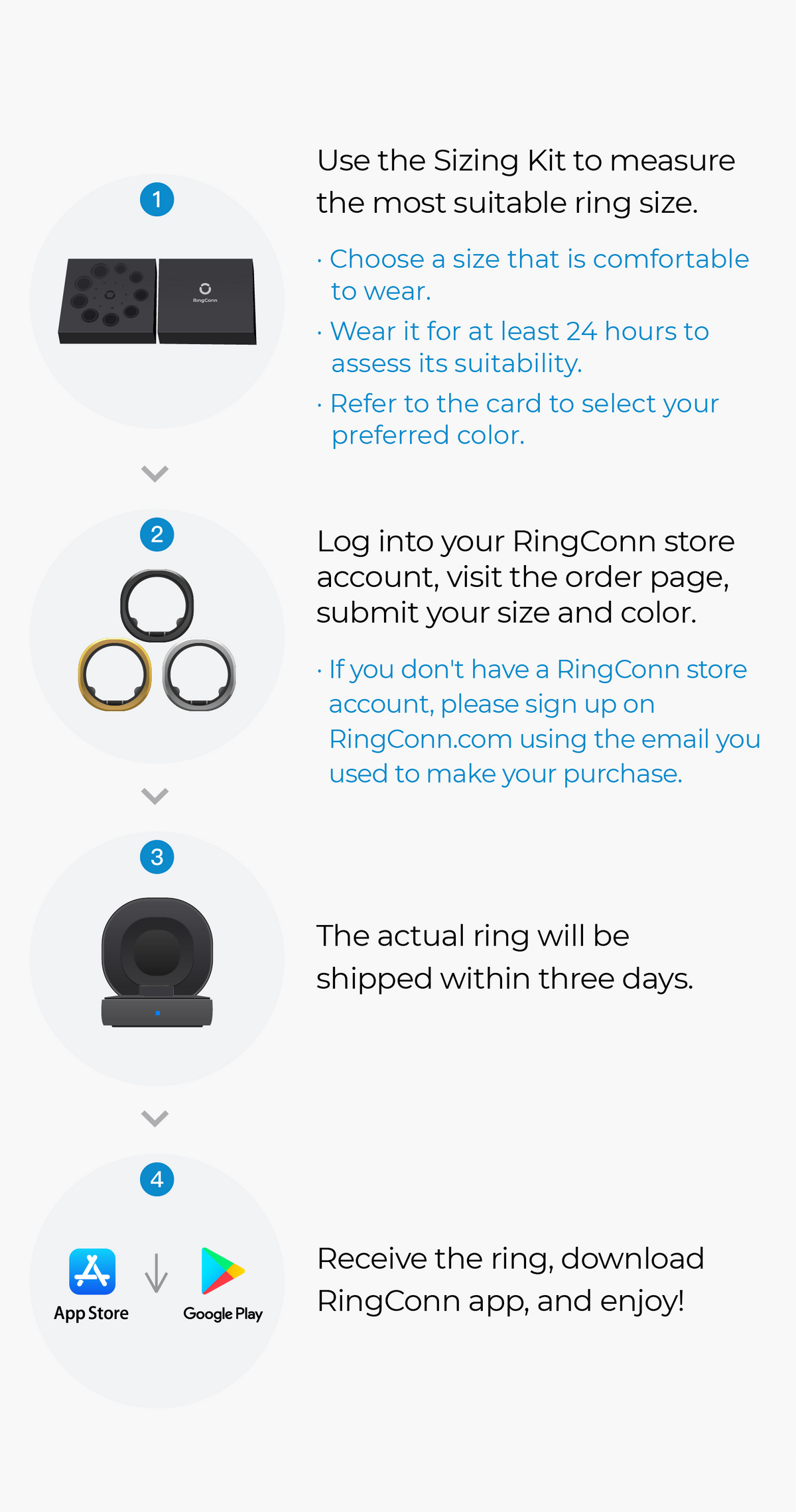 Ring Size Digital Find Your Perfect Smart Ring Size | Size Guide
